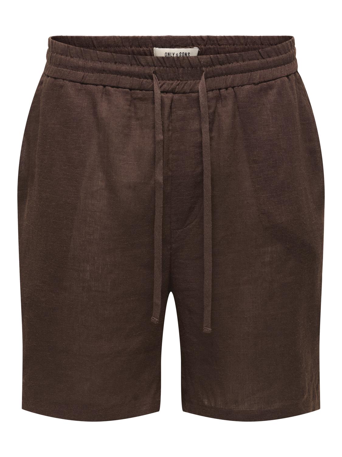 ONSLAURENCE LINEN BLEND SHORTS NOOS