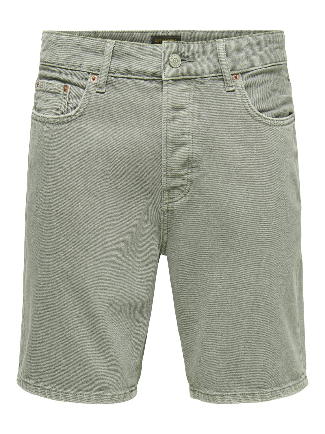 ONSEDGE GREEN 7979 TAI DNM SHORTS NOOS - 3