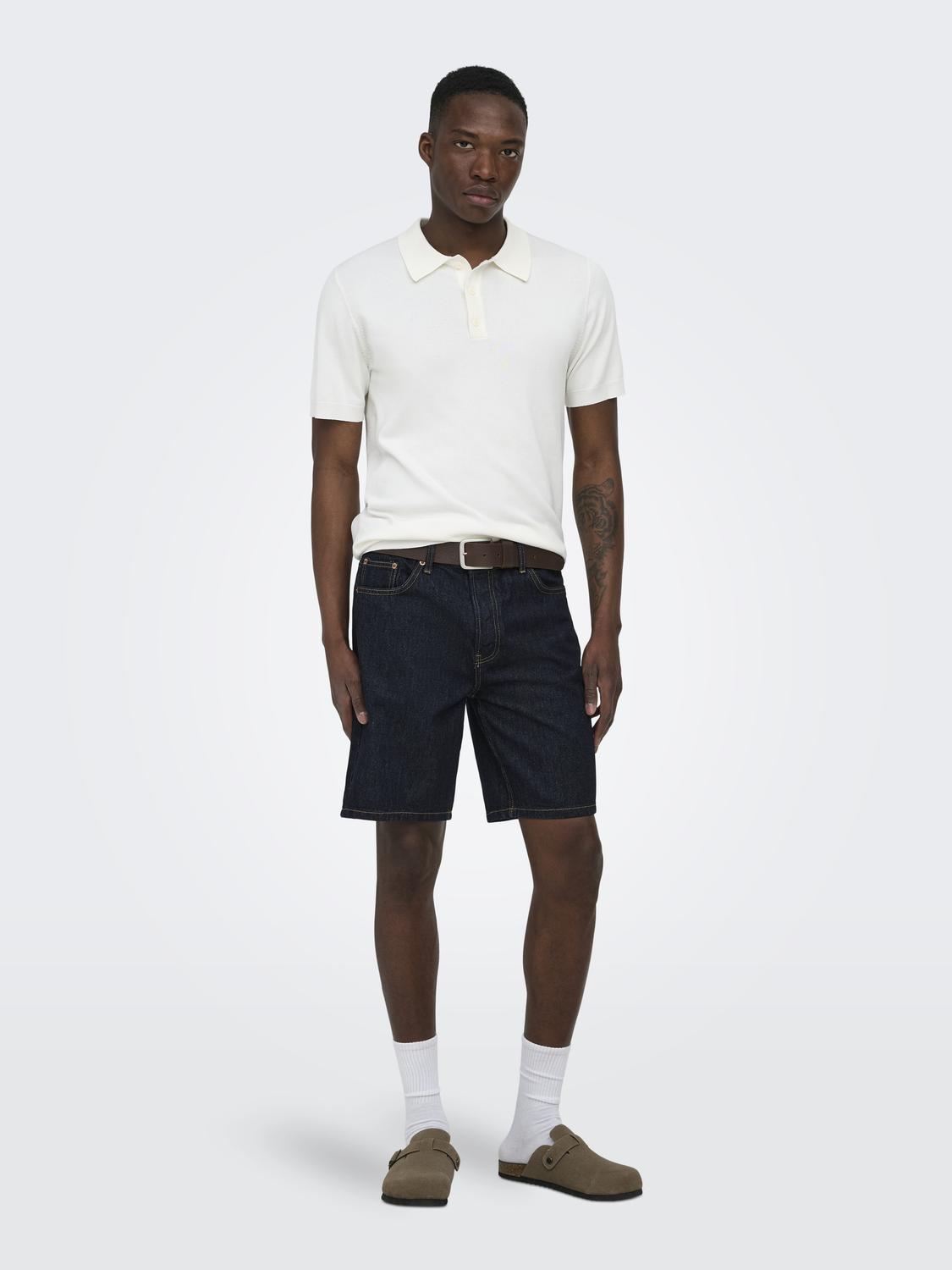 ONSEDGE RINSE 6496 AZG DNM SHORTS NOOS - 6