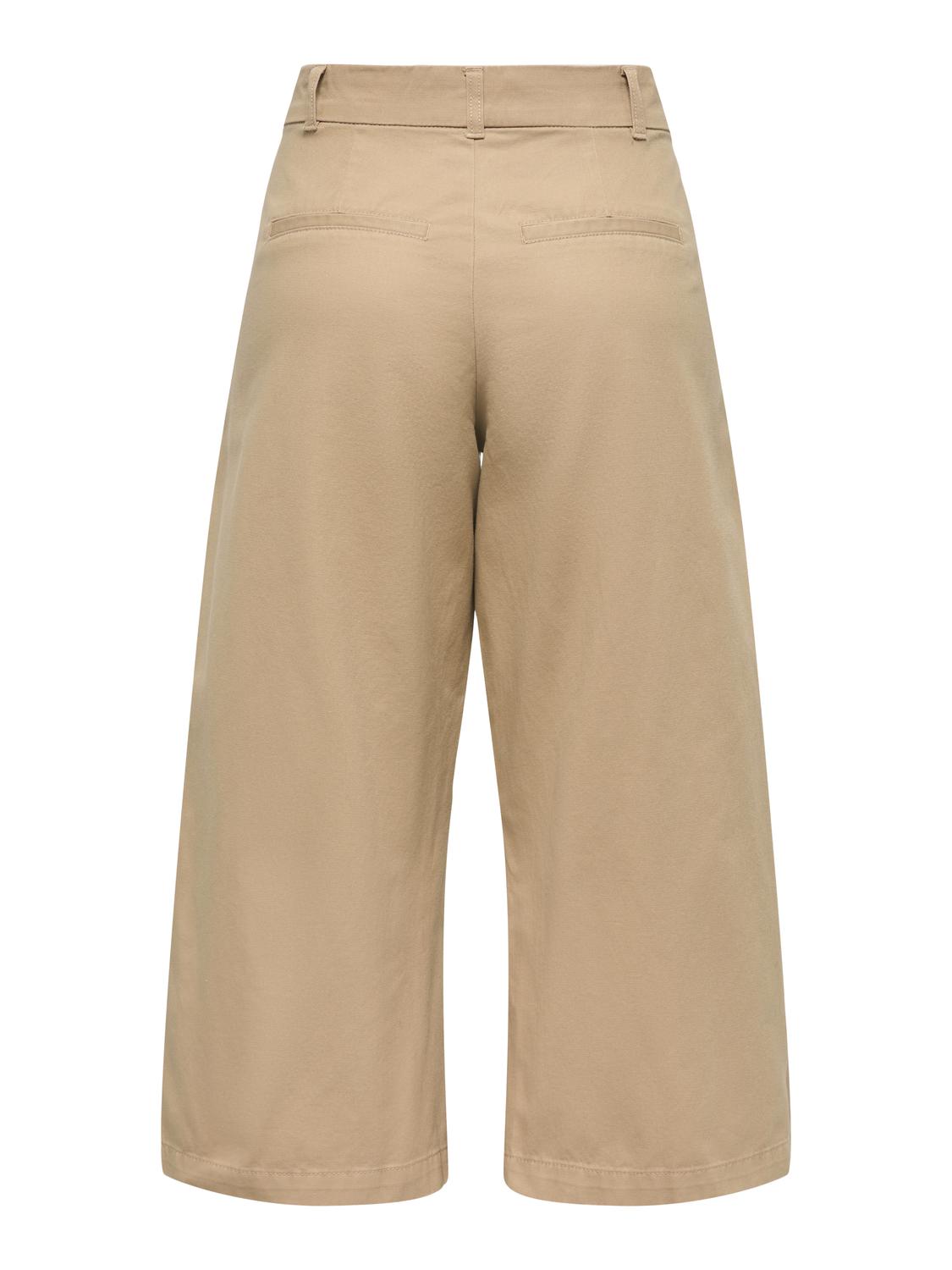 JDYANNA HW TWILL CULOTTE PANTS PNT - 3