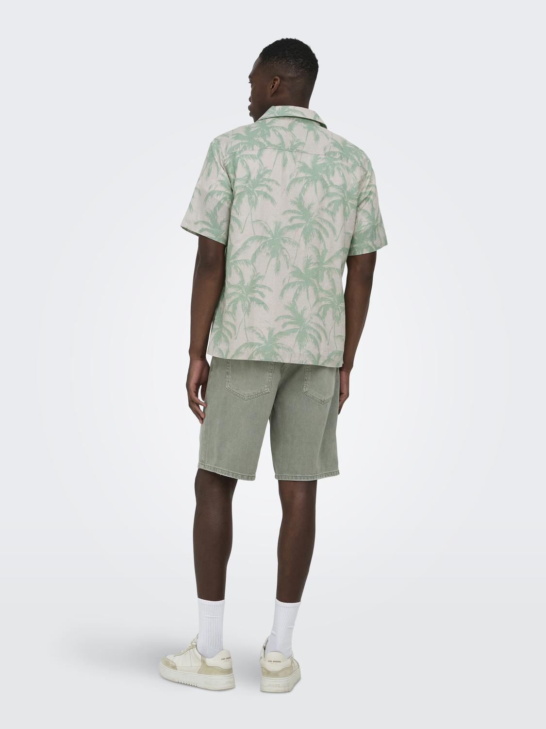 ONSEDGE GREEN 7979 TAI DNM SHORTS NOOS - 2