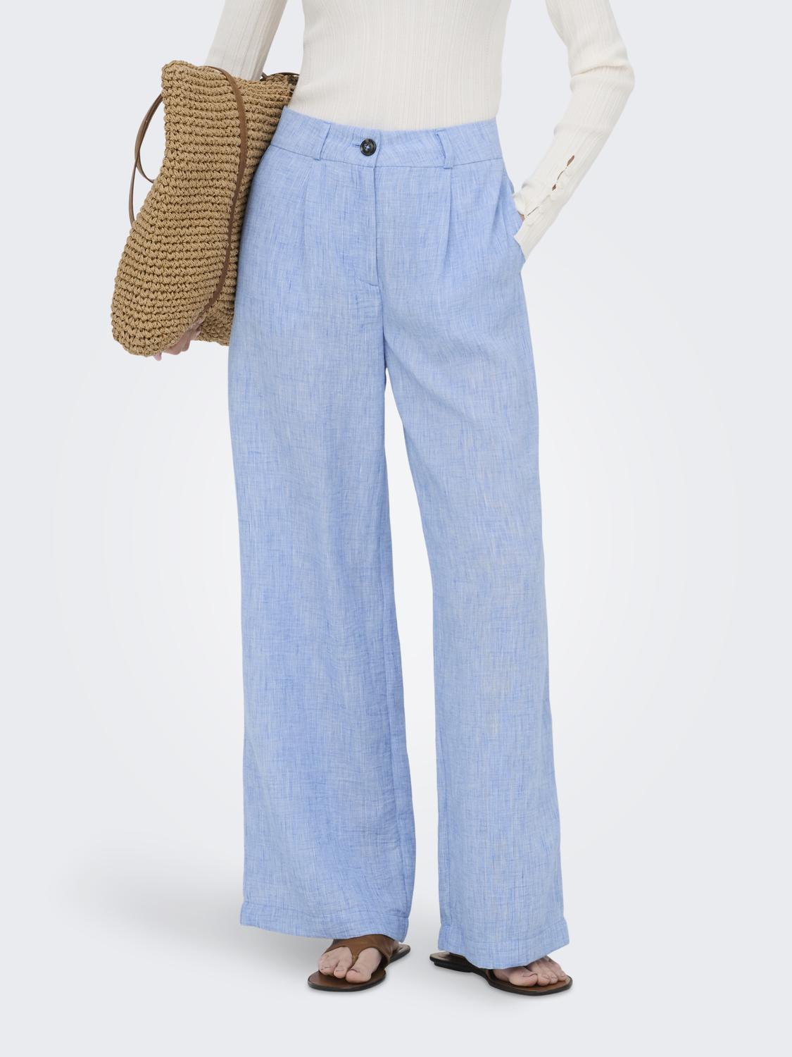 JDYBRUCE HW STRAIGHT PANT WVN DIA
