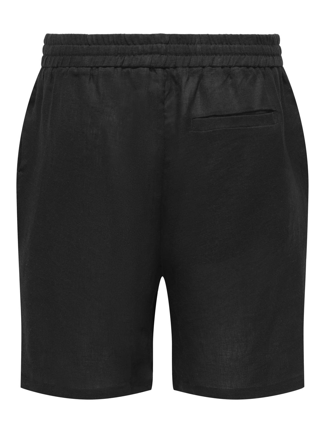 ONSLAURENCE LINEN BLEND SHORTS NOOS
