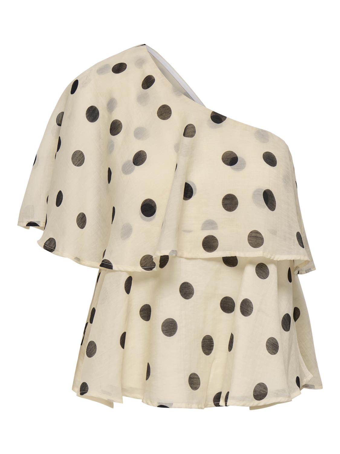 JDYFAY LIFE ONE-SHOULDER TOP WVN - 3