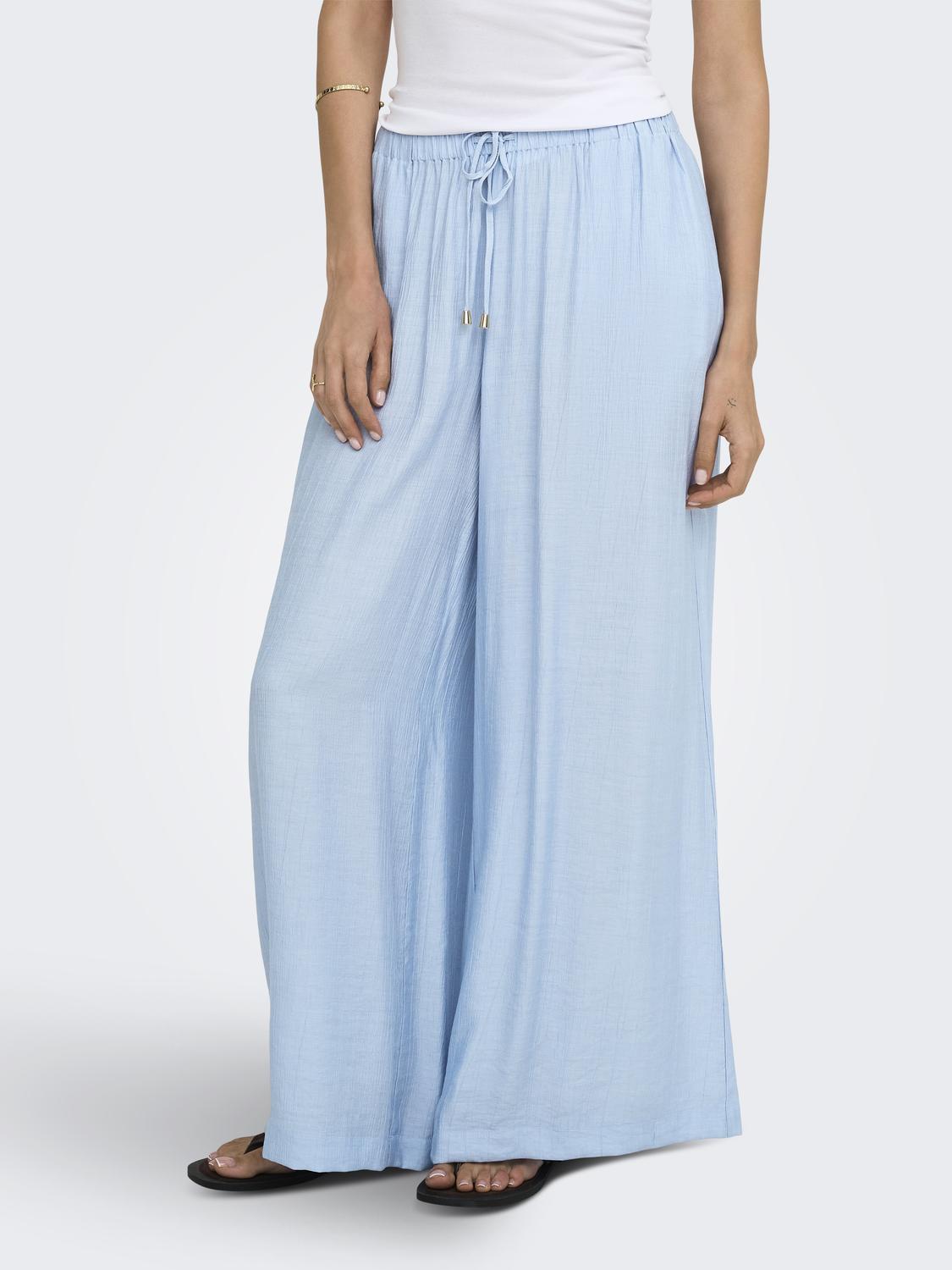 ONLGINI MIKASI WIDE PULL UP PANT WVN OS