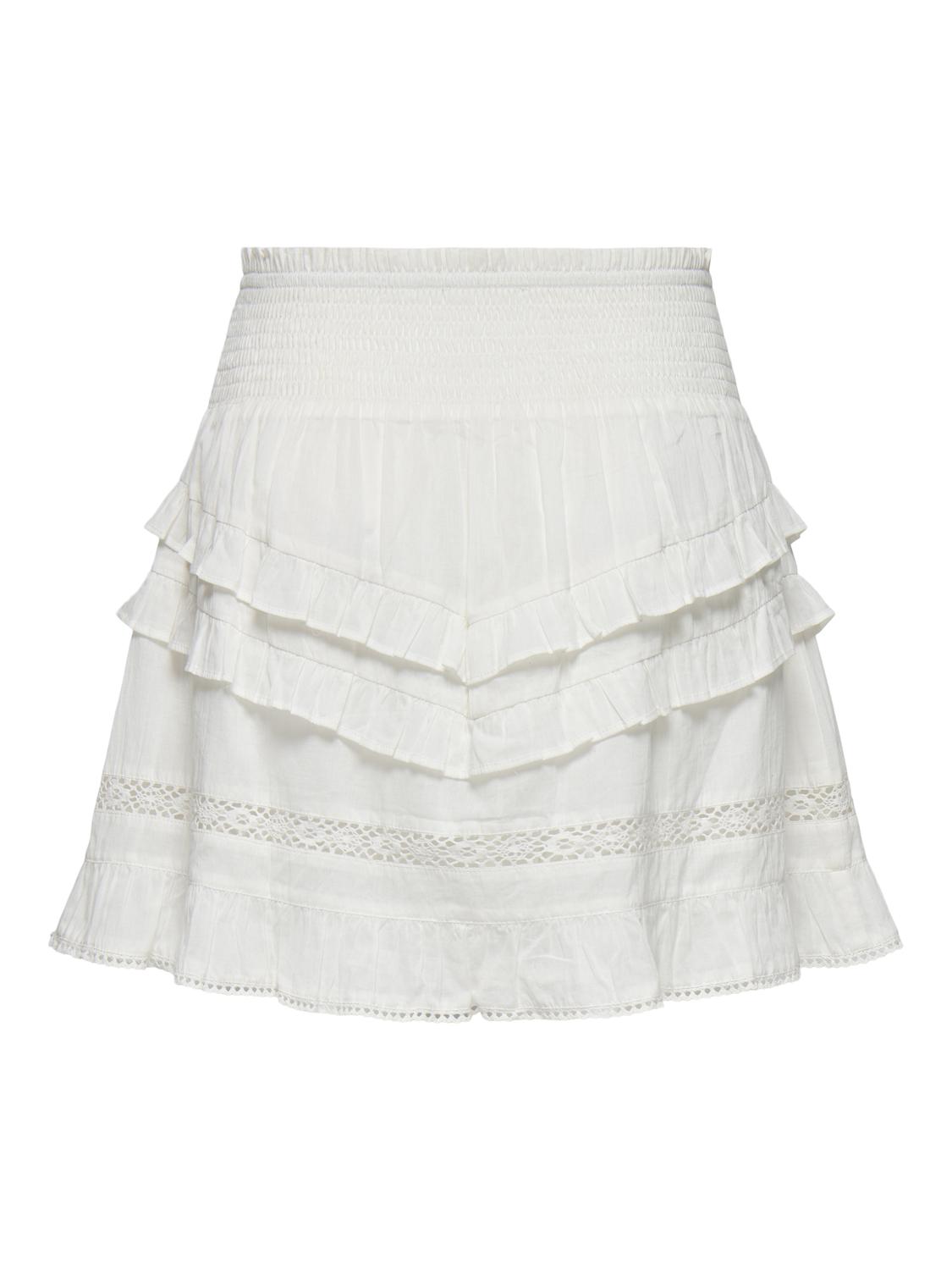 PGPENNY Elegant vaffelsømskjørt perfekt for sommeren - 2