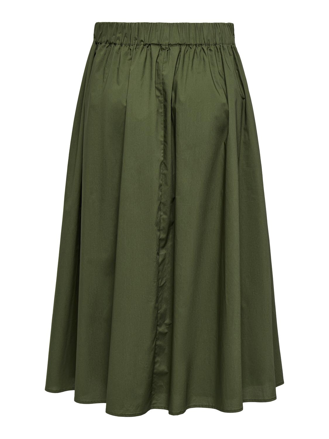 ONLMAILA LONG PLEAT SKIRT WVN - 7