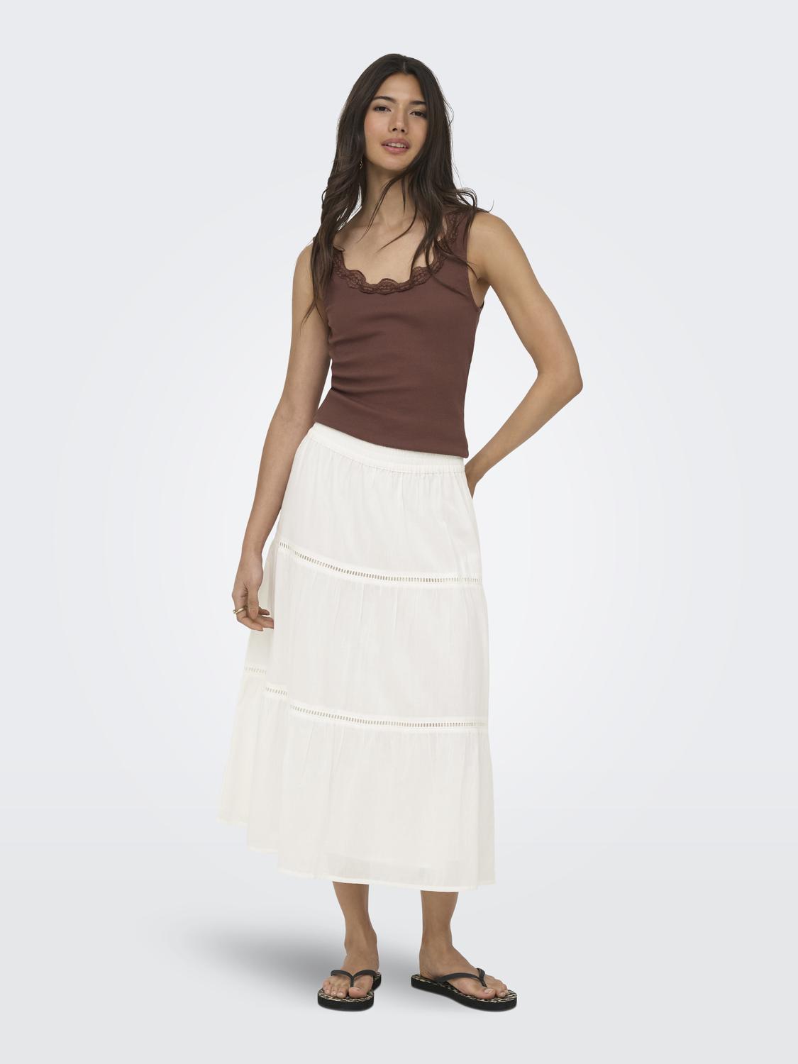 ONLISABELLA LONG SKIRT WVN - 6