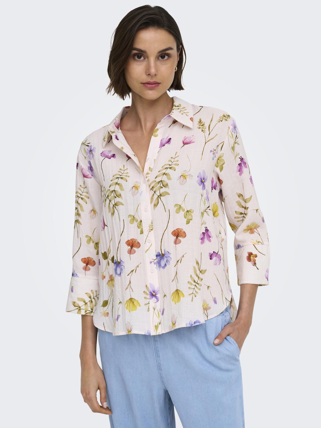 JDYVIOLA LIFE 3/4 SHIRT WVN NOOS