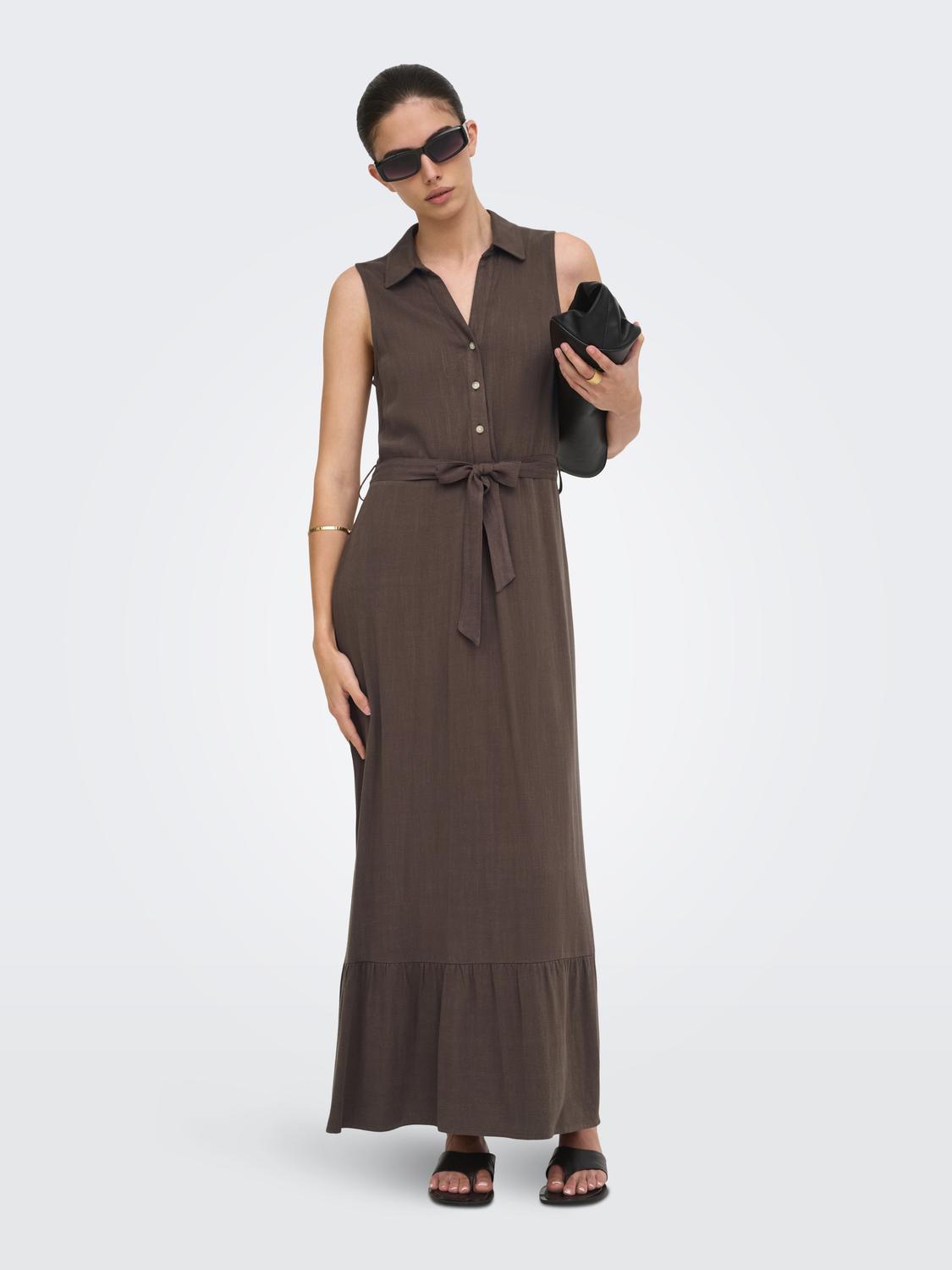 ONLSIESTA LIN SL BELT DRESS PNT NOOS