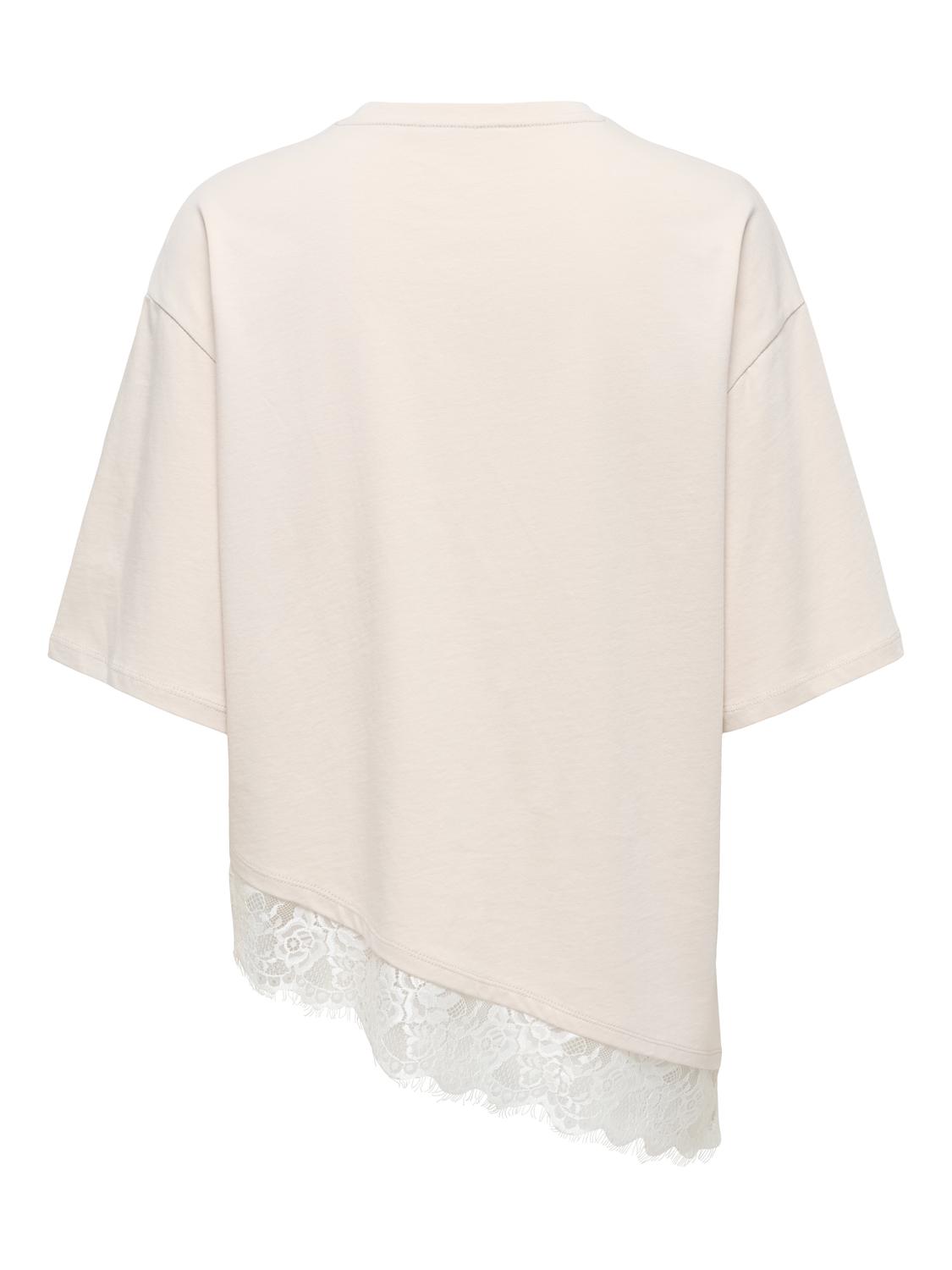 PGLUNA S/S LACE T-SHIRT JRS - 3
