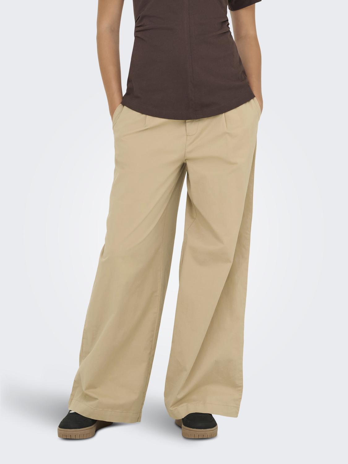 ONLLIANA MW X WIDE PLEAT PANT PNT OX
