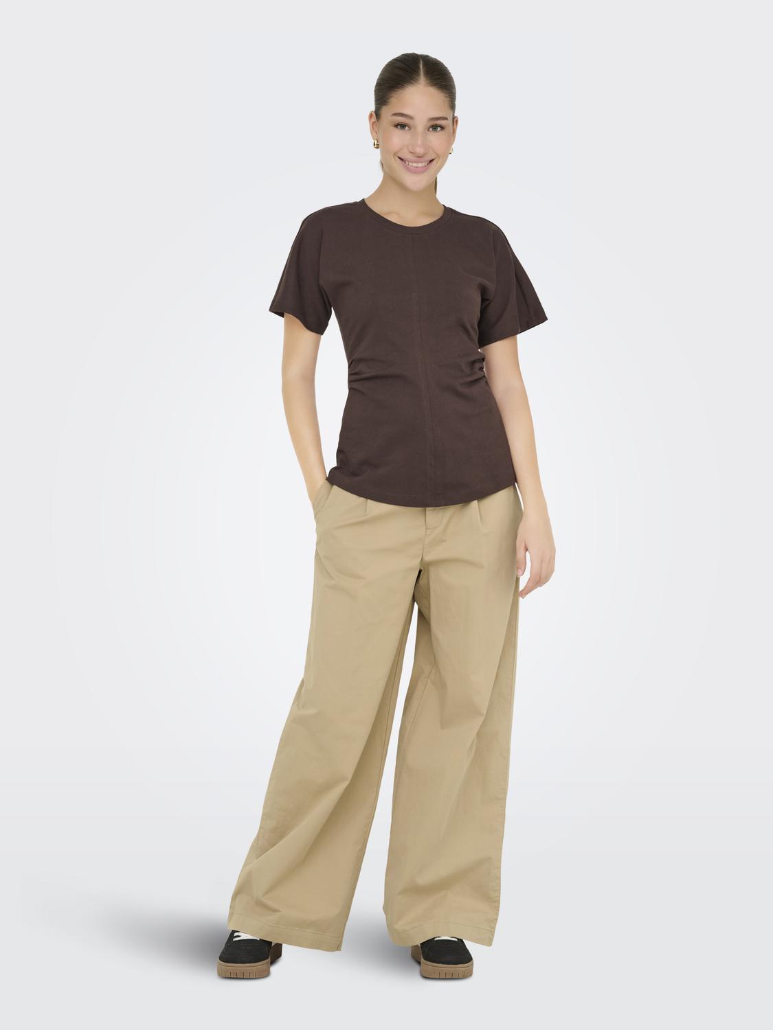 ONLLIANA MW X WIDE PLEAT PANT PNT OX