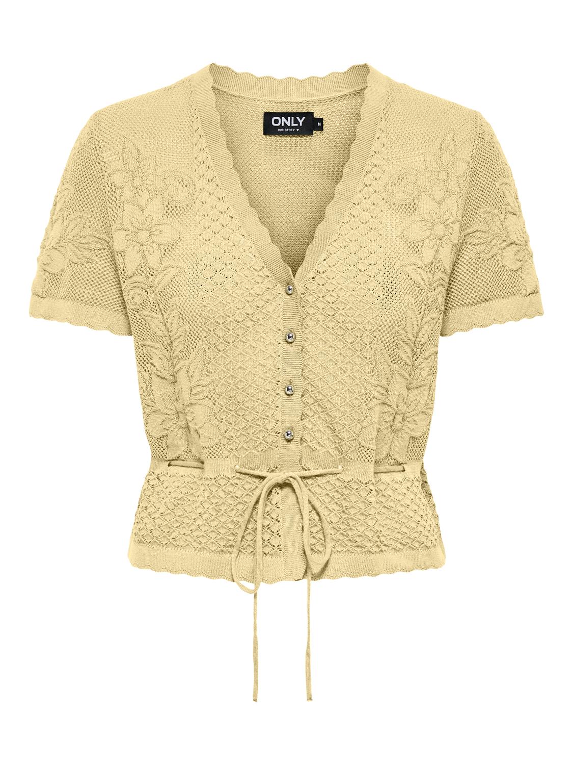 PGSKYLAR S/S CARDIGAN KNT