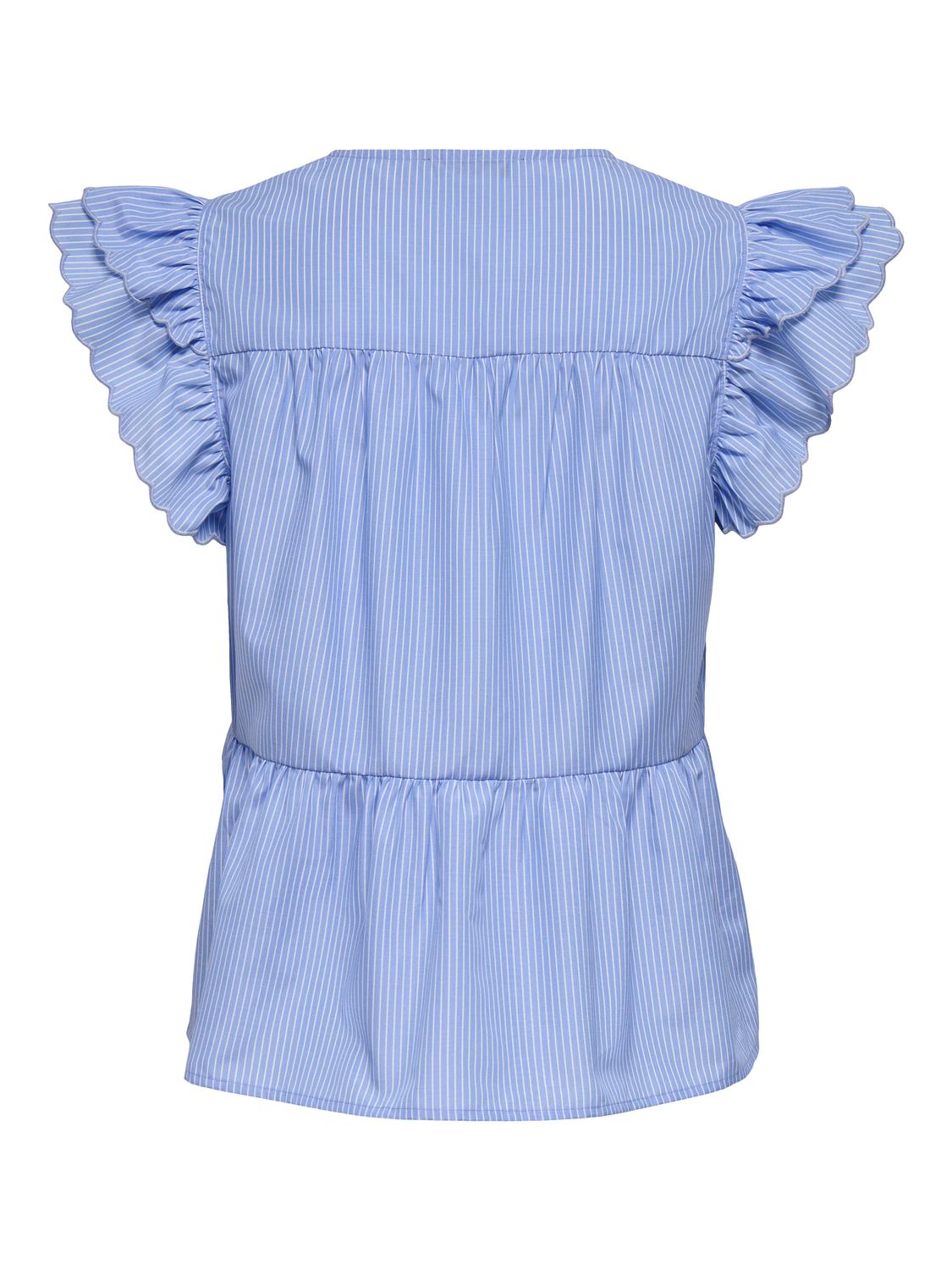 PGMARILYN S/S TOP WVN - 3