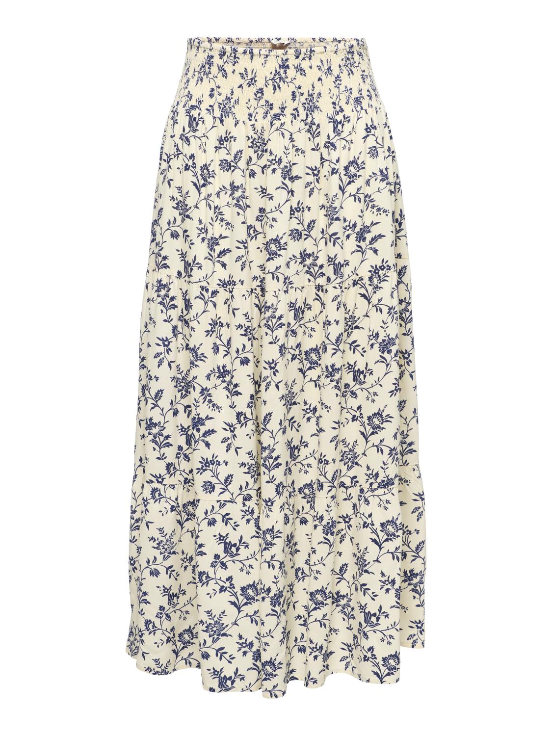 PGMALINA LIFE AOP LONG SKIRT WVN