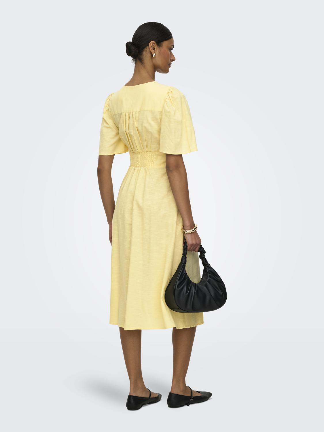 JDYNORA 2/4 MIDI DRESS WVN NOOS - 2