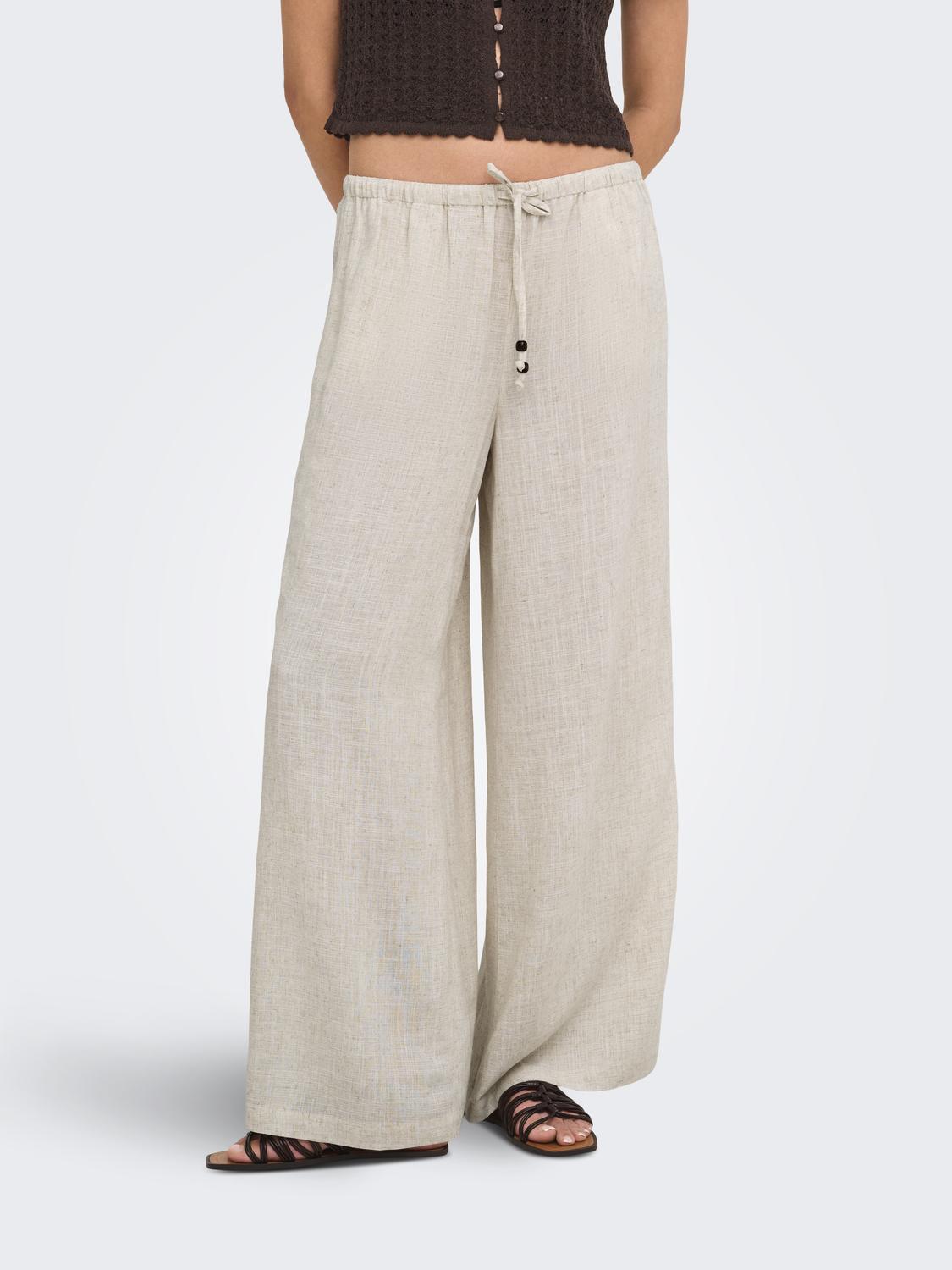 JDYRIANA MW LOOSE WIDE PANT WVN EXP