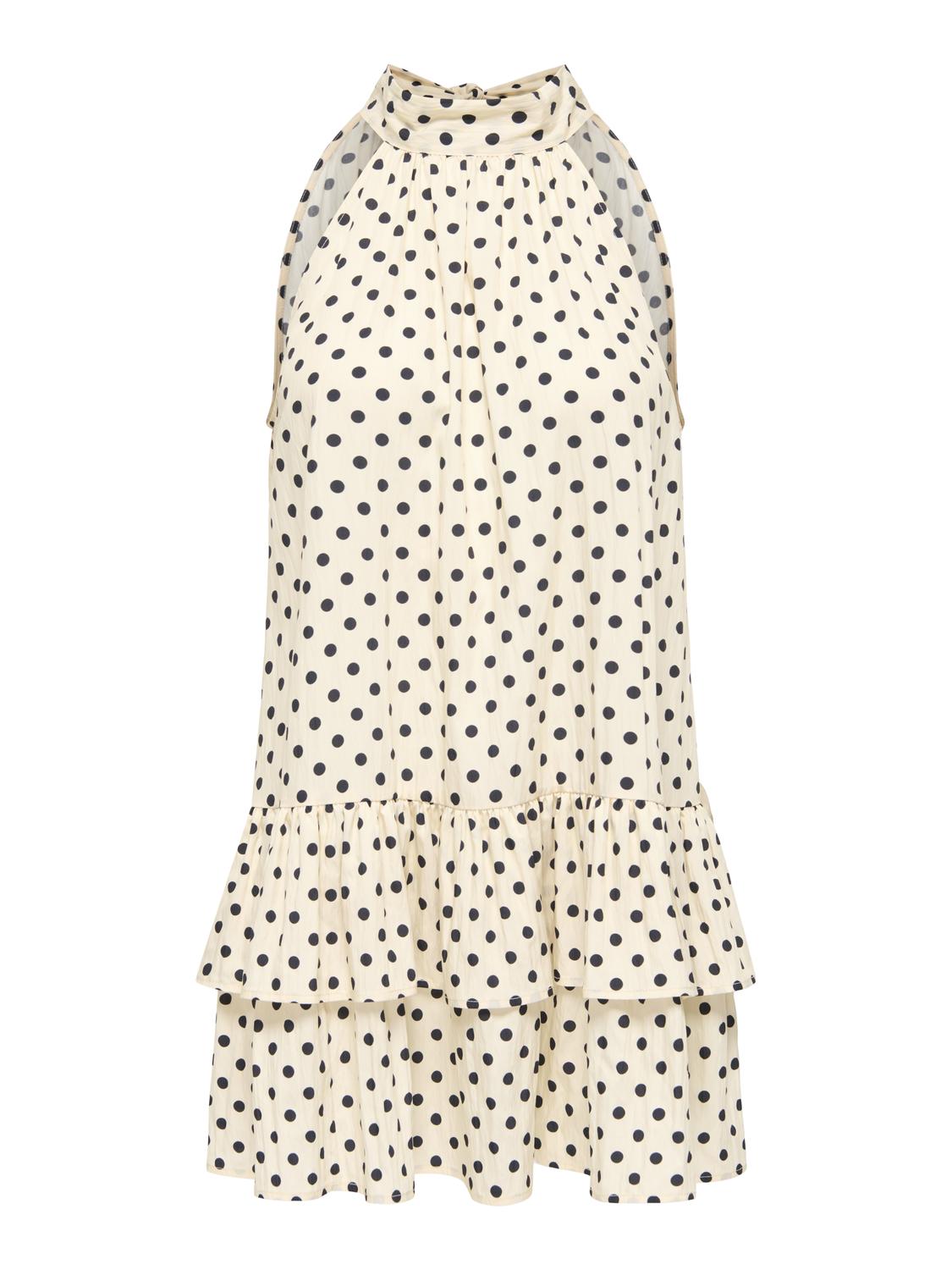ONLZAZIE S/L SHORT FRILL DRESS WVN EX - 3