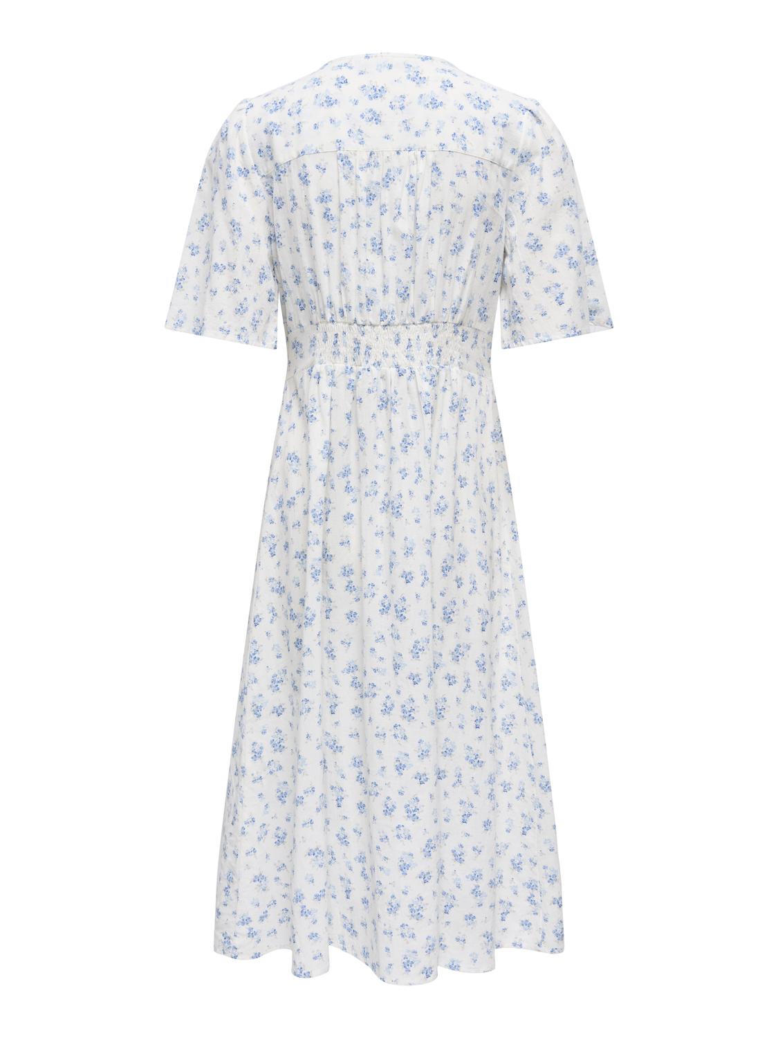 PGSILVIA 2/4 MIDI DRESS WVN CS - 2