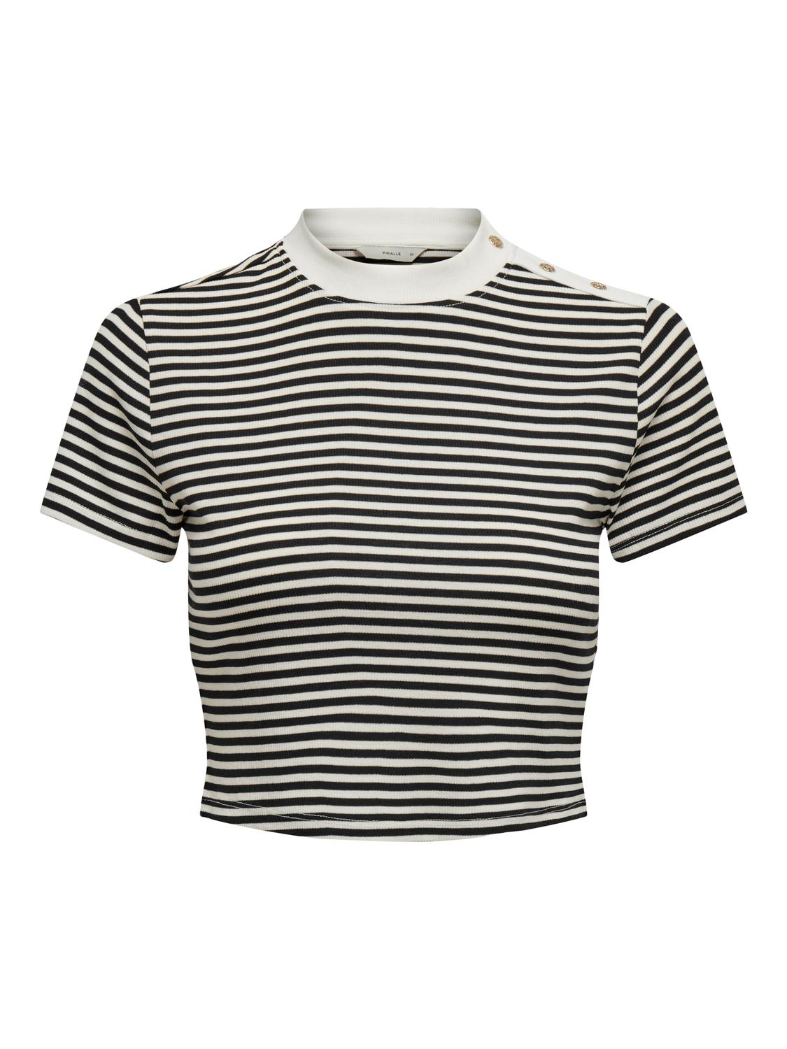 PGLINDY S/S CROPPED TOP JRS