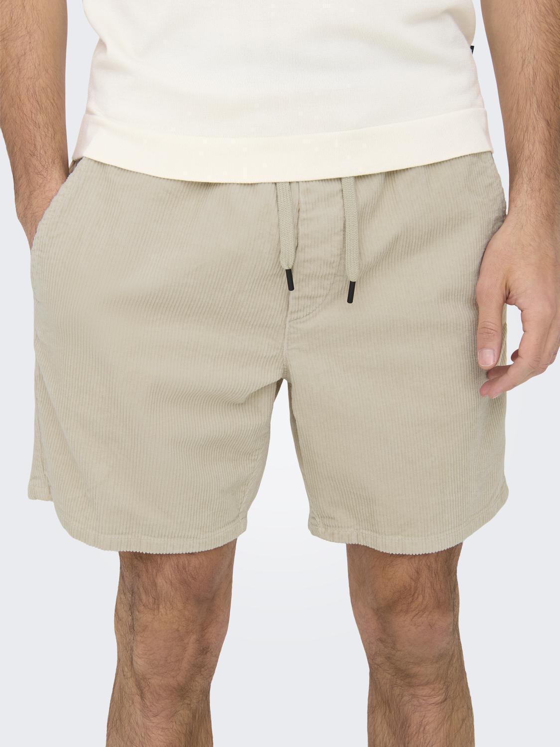ONSTEL CORDUROY 0185 SHORTS VD - 4