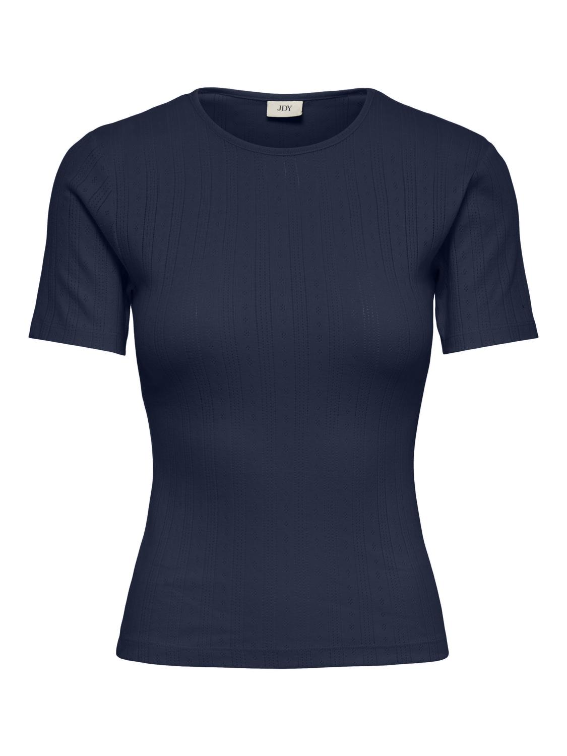 JDYSALSA MIA LIFE S/S O NECK TOP JR NOOS