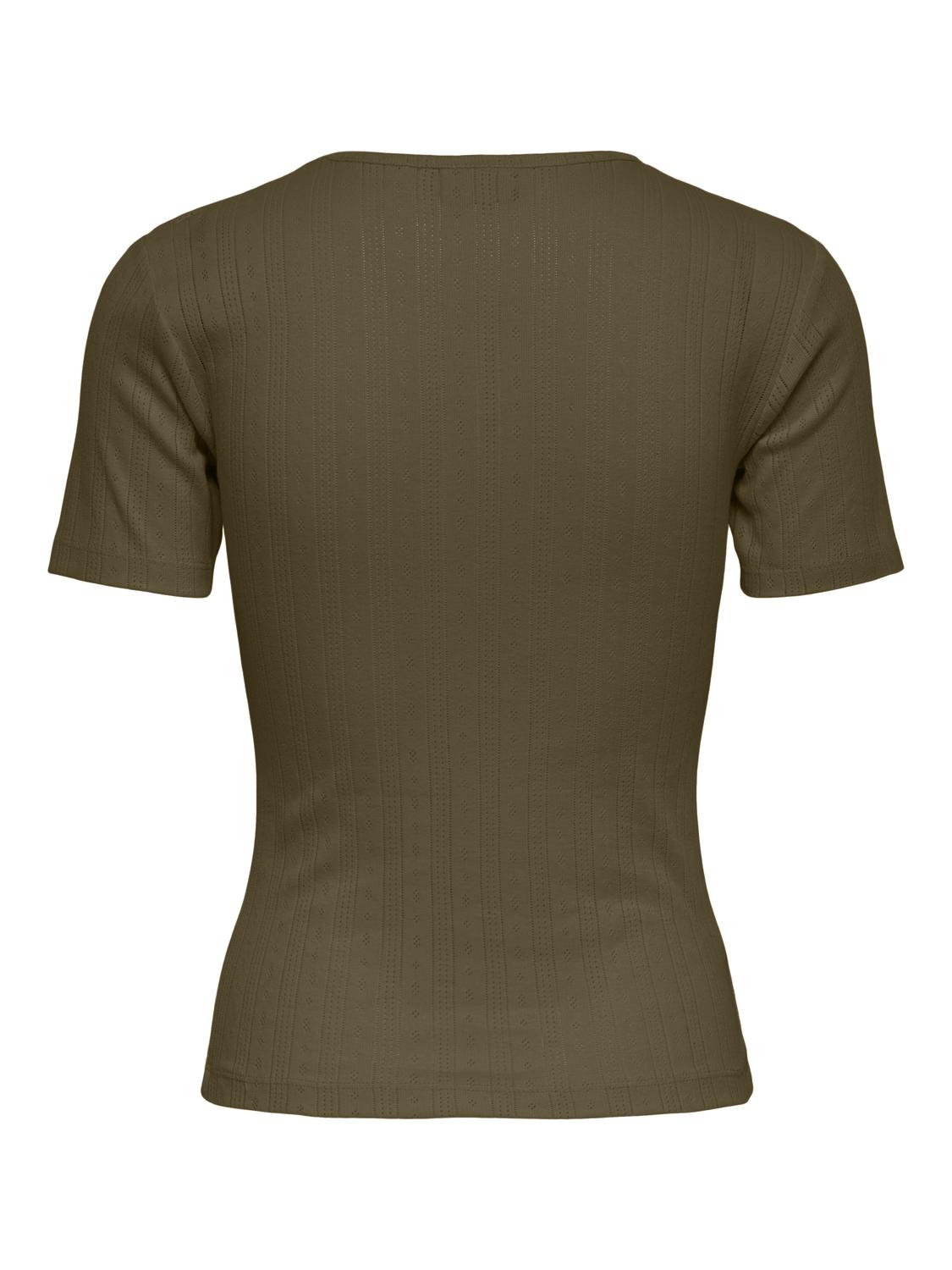 JDYSALSA MIA LIFE S/S O NECK TOP JR NOOS - 2