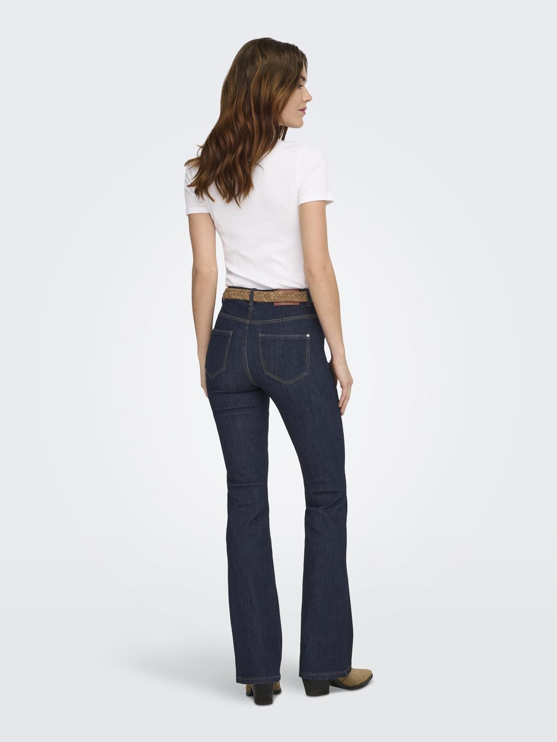ONLWAUW HW FLARED RINSE DNM GUA030 NOOS - 2