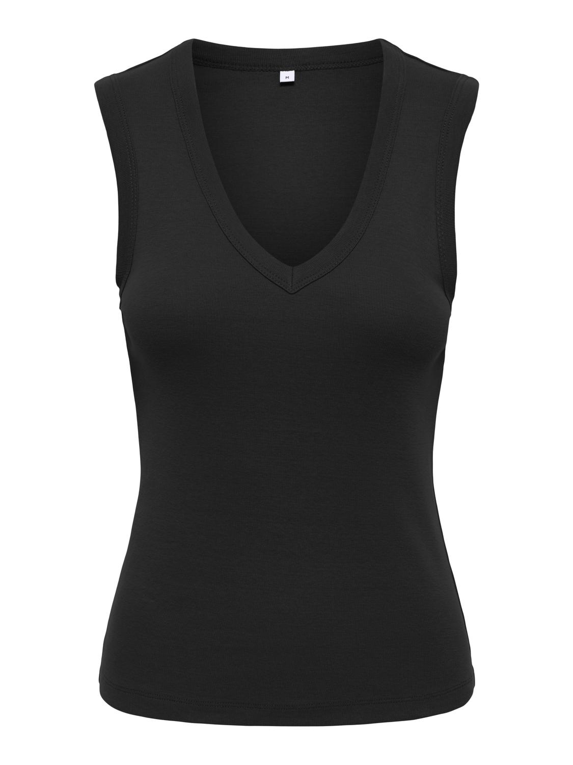 ONLRINA V-NECK TANK TOP S/L JRS NOOS