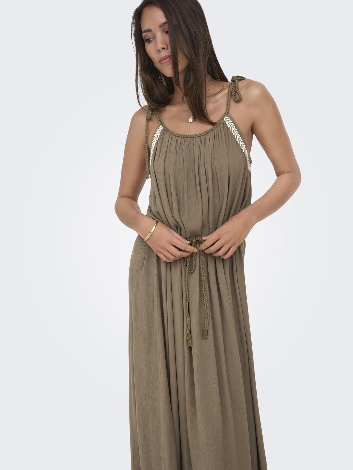 JDYLIVA LIFE STRAP MAXI DRESS WVN NOOS - 5