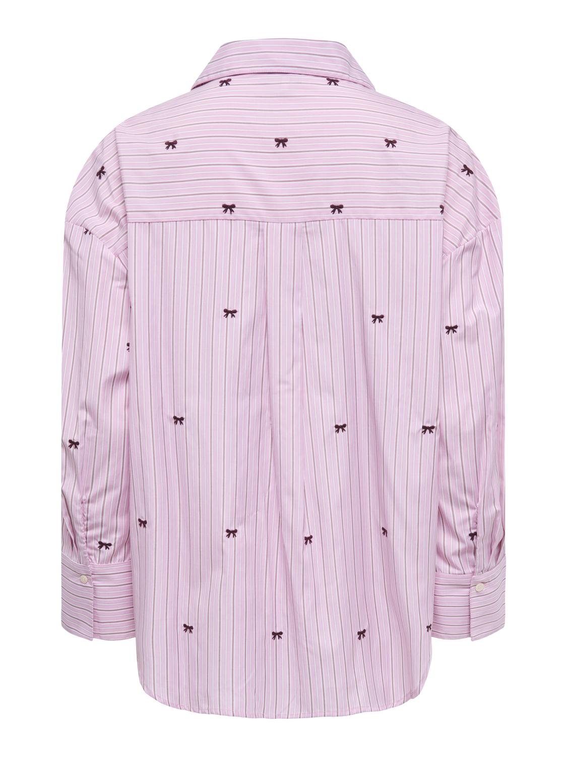 ONLOREGON ZEIDI LS BOW SHIRT NOOS WVN - 7
