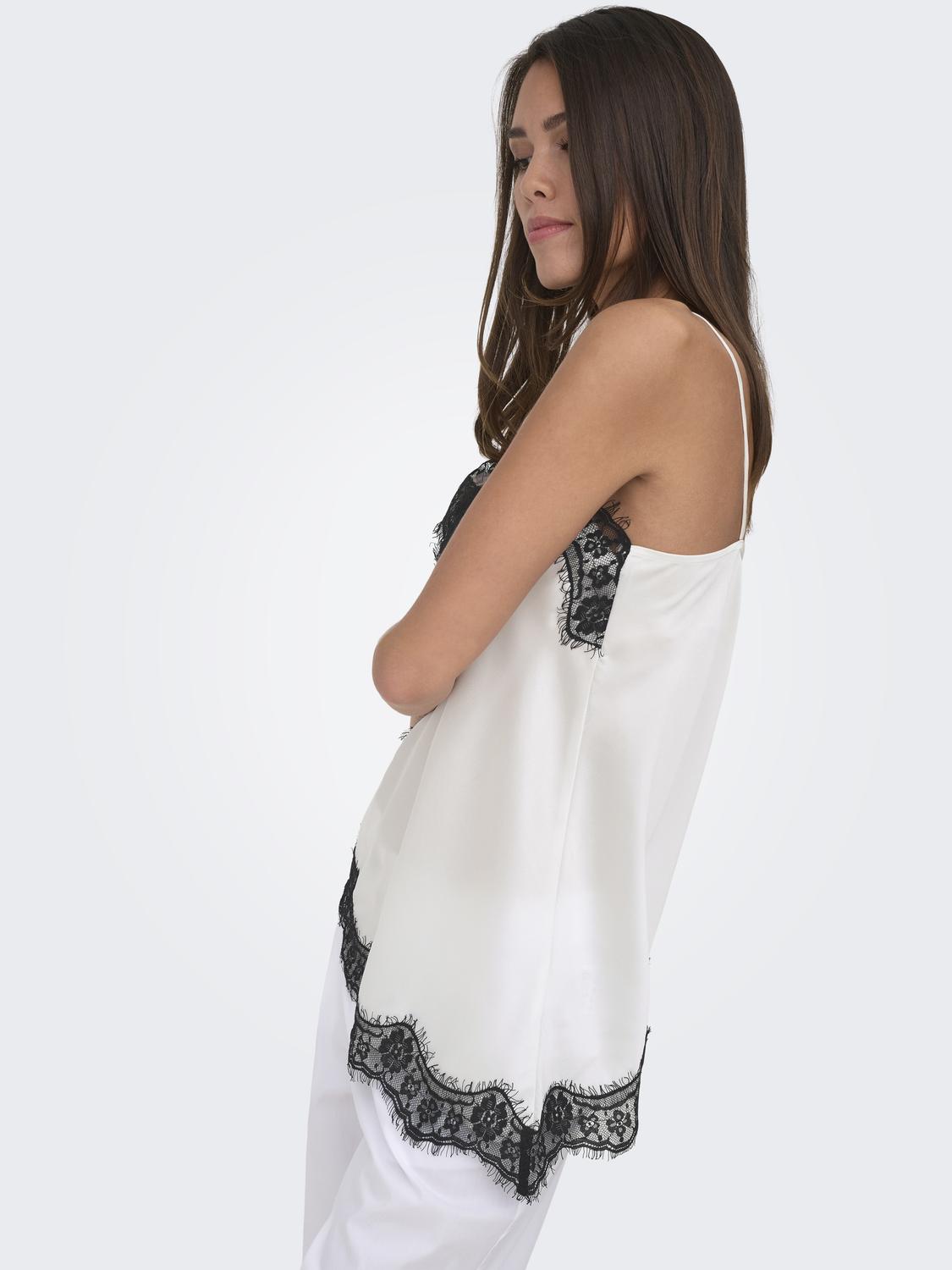 JDYFIFI S/L ASYM LACE SINGLET WVN NOOS - 4