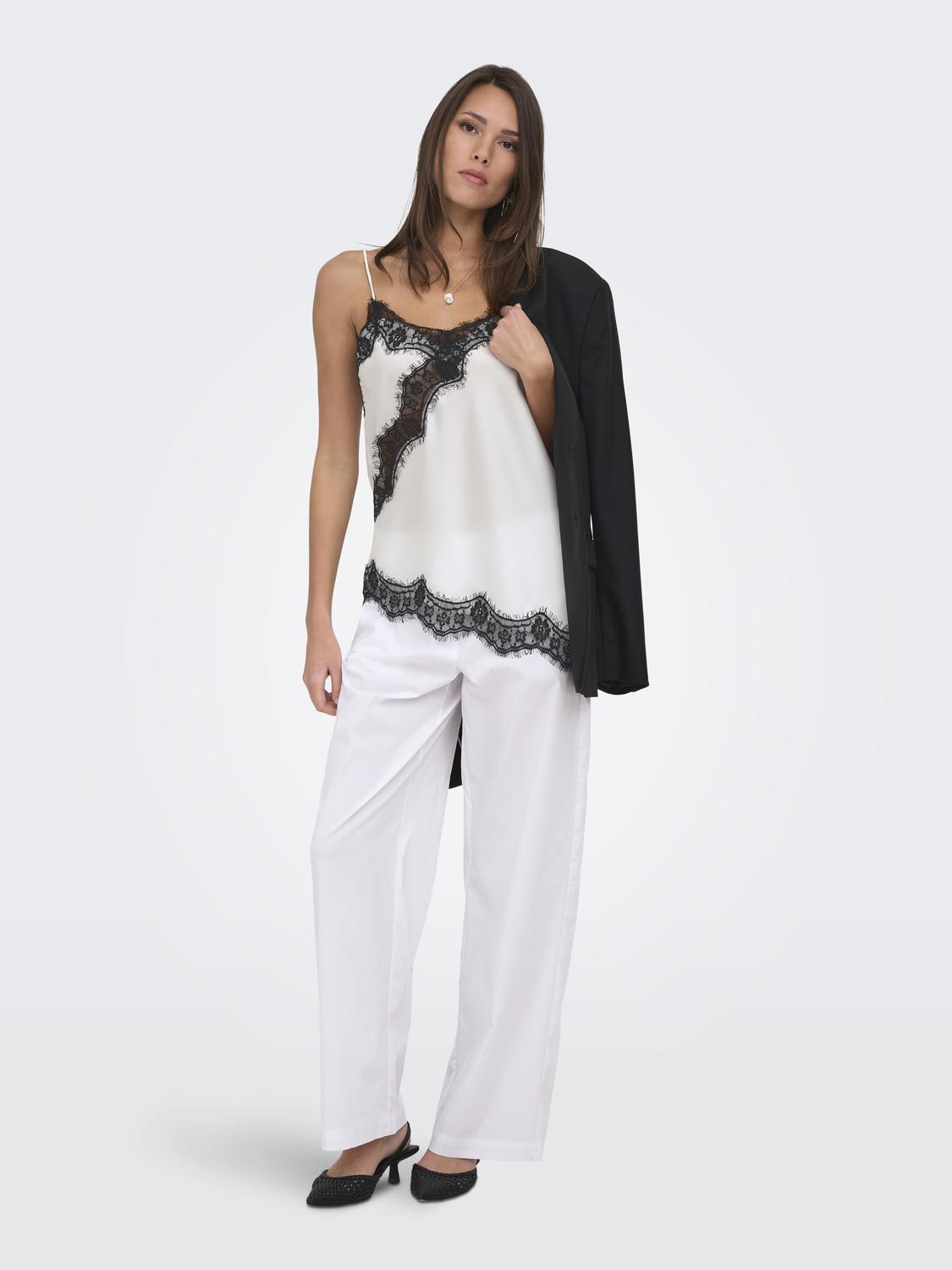 JDYFIFI S/L ASYM LACE SINGLET WVN NOOS - 7