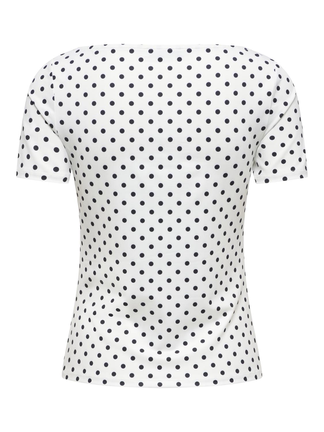 PGLONE DOT S/S BOATNECK TOP JRS - 3