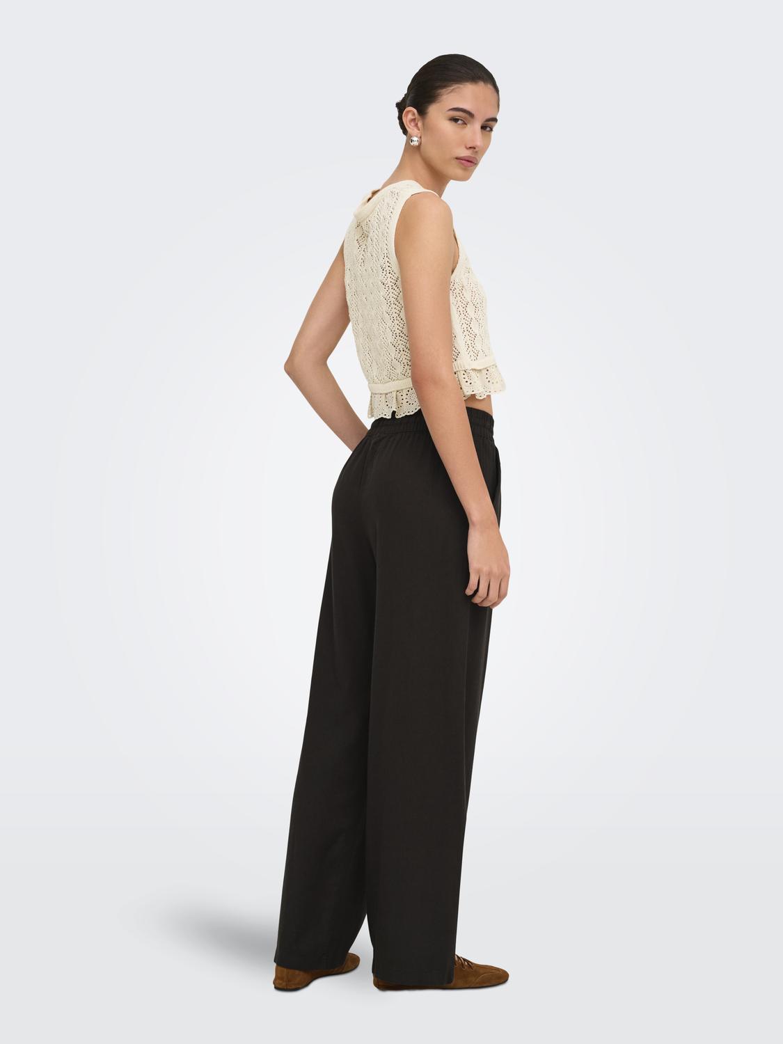 JDYSOFIE S/L VN BUTTON TOP KNT - 2