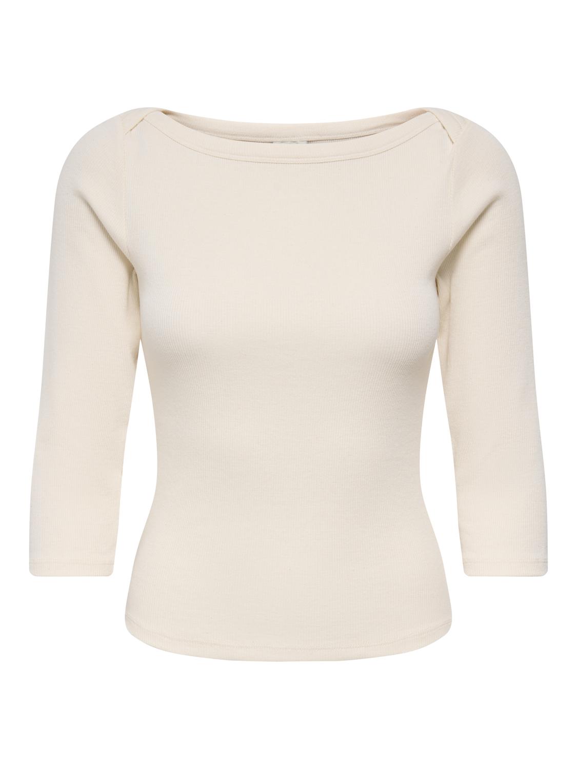 JDYMALLI 3/4 BOATNECK TOP JRS NOOS - 3