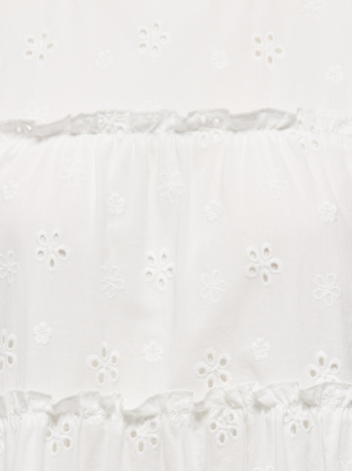 STUATHEA S/L FLOUNCE SHORT DRESS WVN - 2