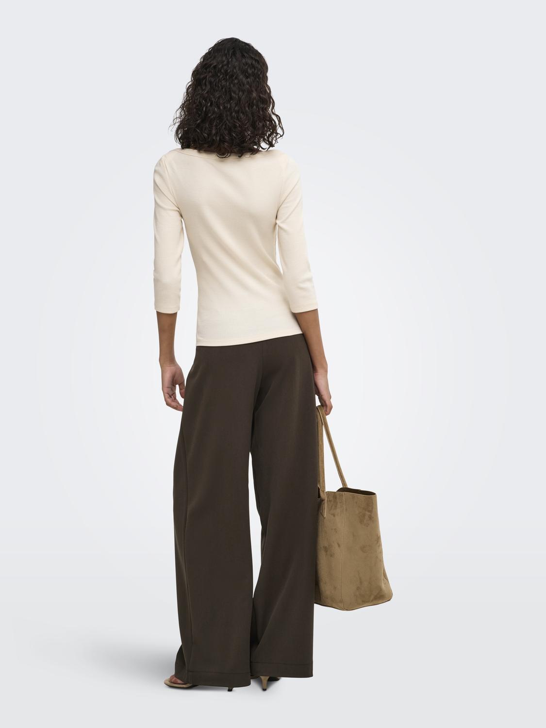 JDYMALLI 3/4 BOATNECK TOP JRS NOOS - 2