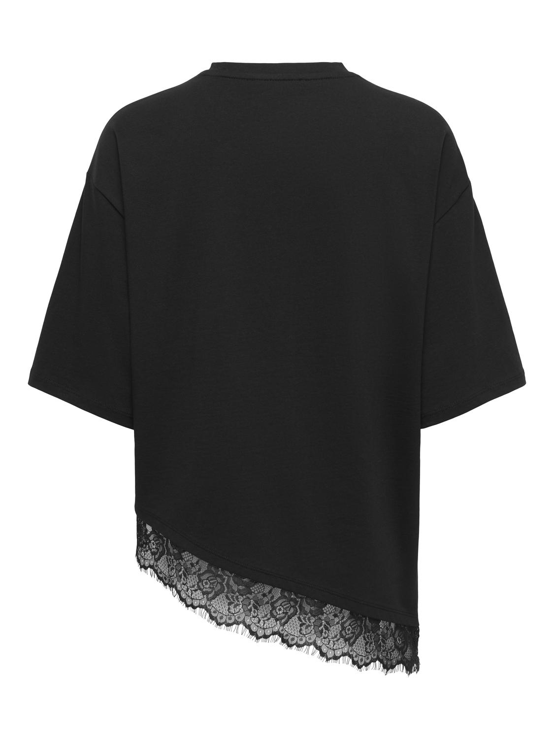 PGLUNA S/S LACE T-SHIRT JRS - 3
