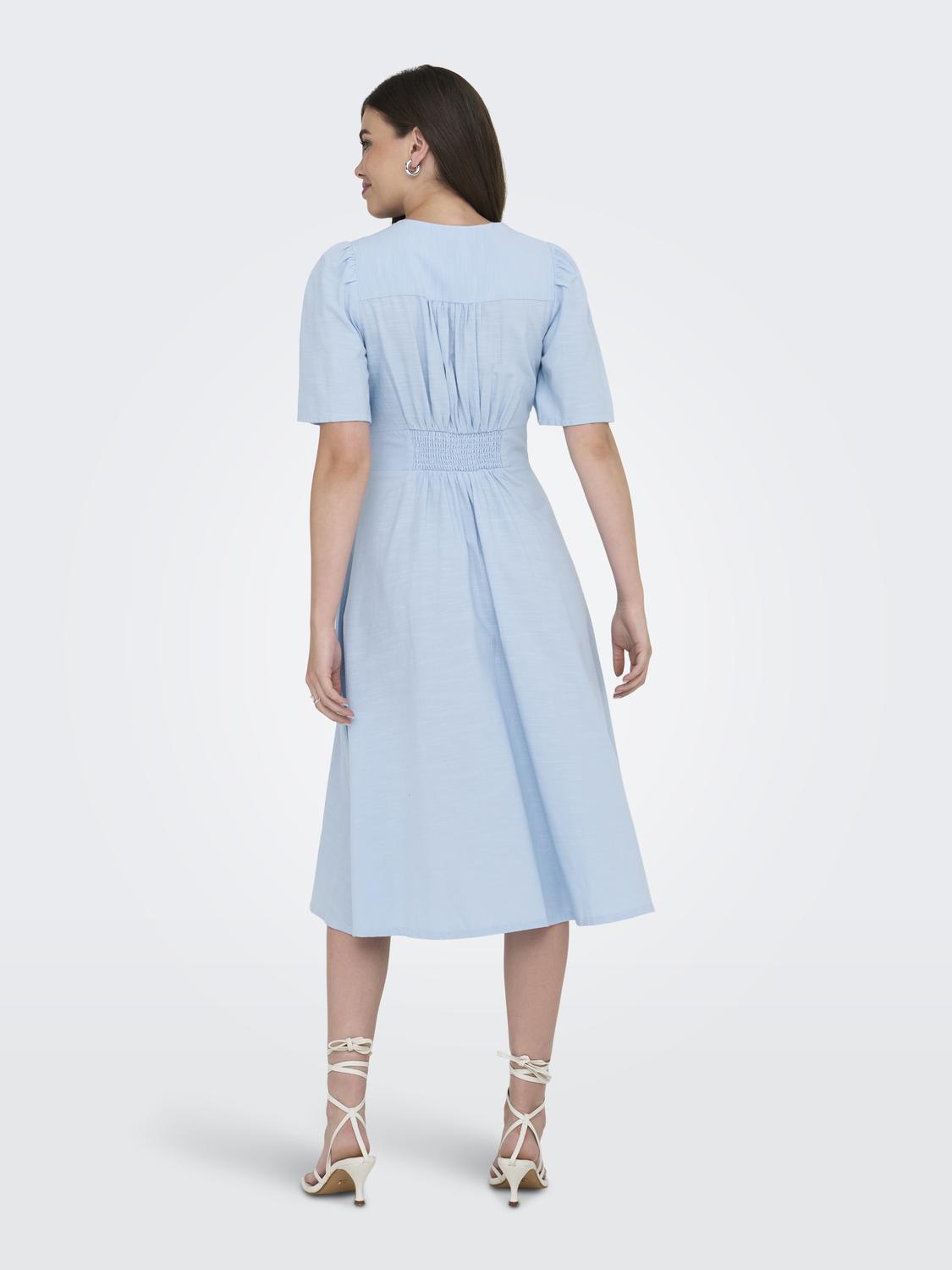 JDYNORA 2/4 MIDI DRESS WVN NOOS - 2