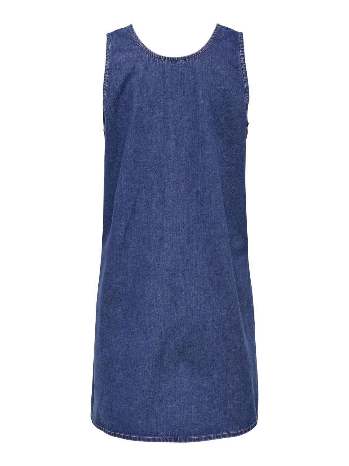 ONLANNIE BOW DNM DRESS GUA - 2