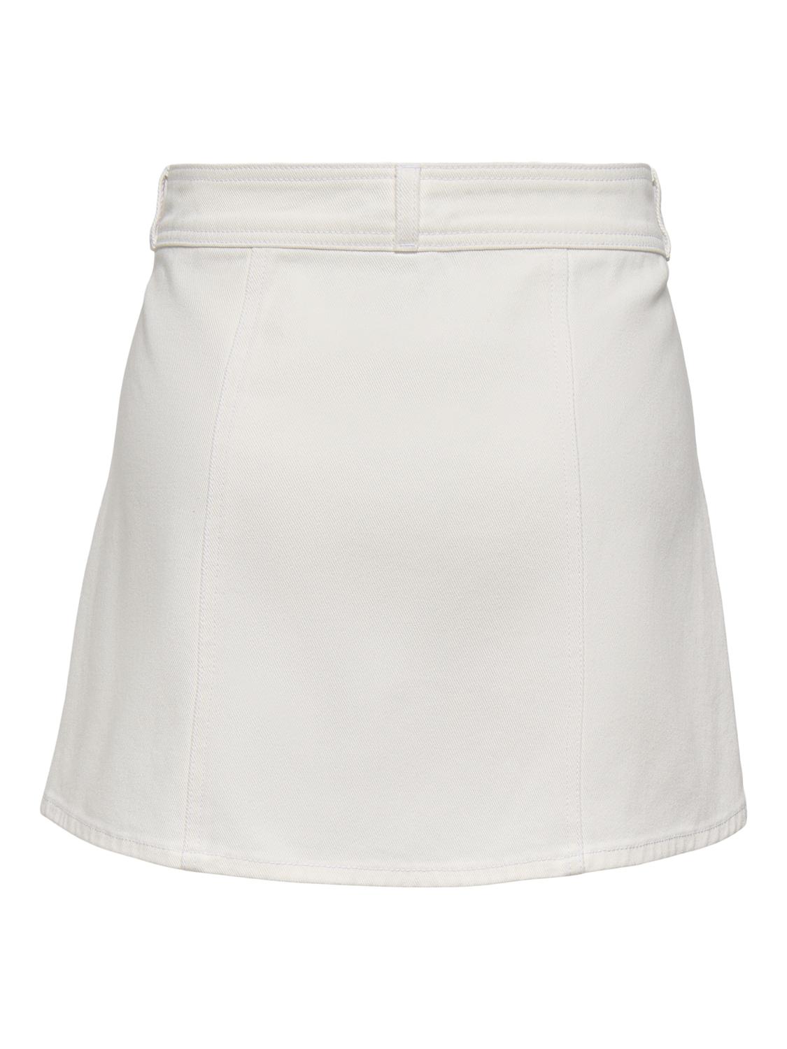 ONLSIGNE SHORT BUTTON SKIRT PNT - 2