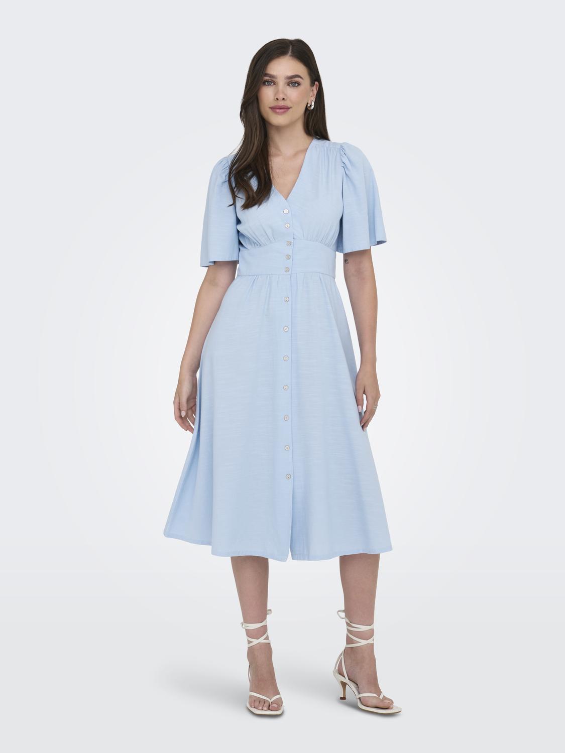 JDYNORA 2/4 MIDI DRESS WVN NOOS