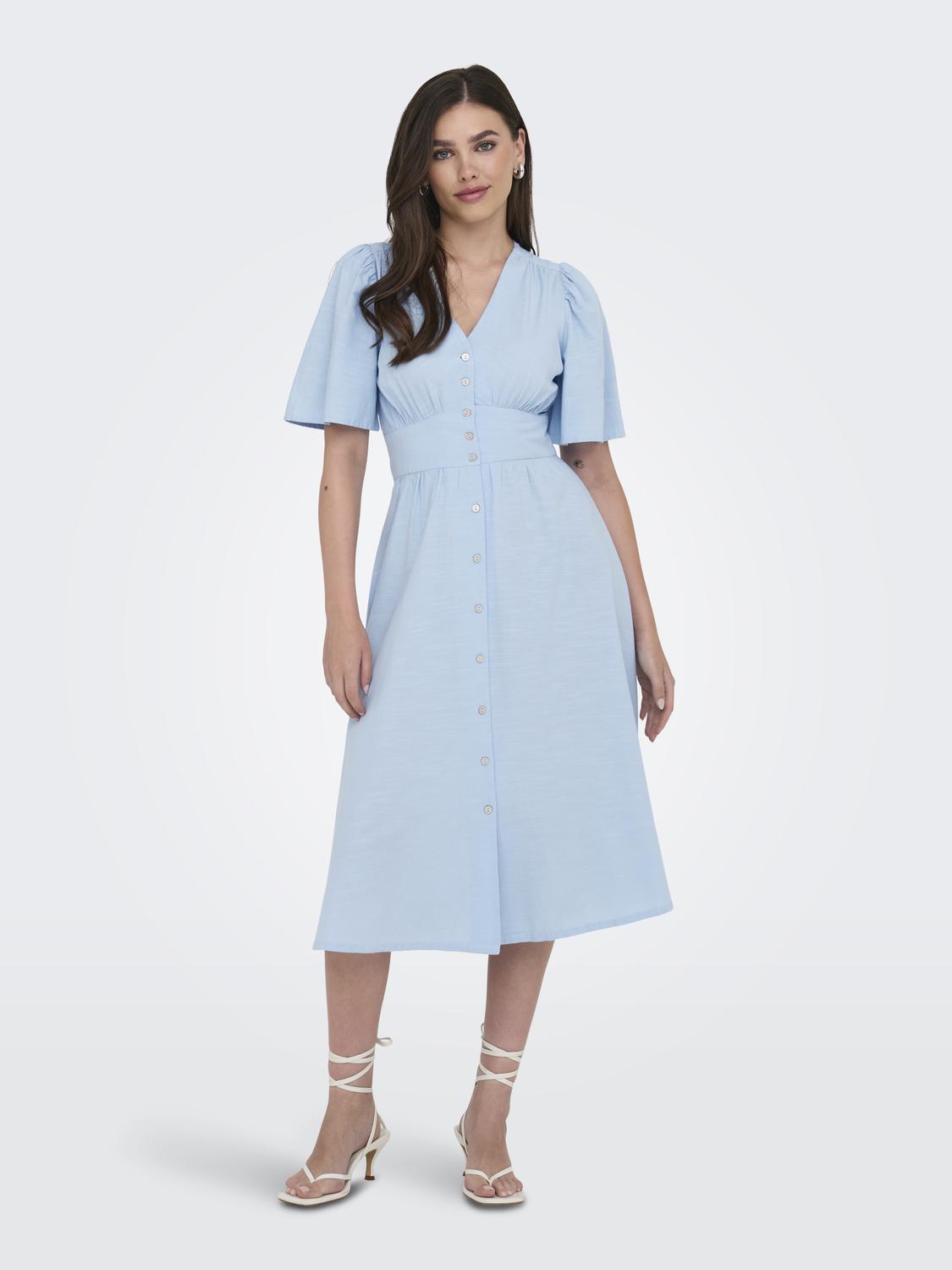 JDYNORA 2/4 MIDI DRESS WVN NOOS - 6