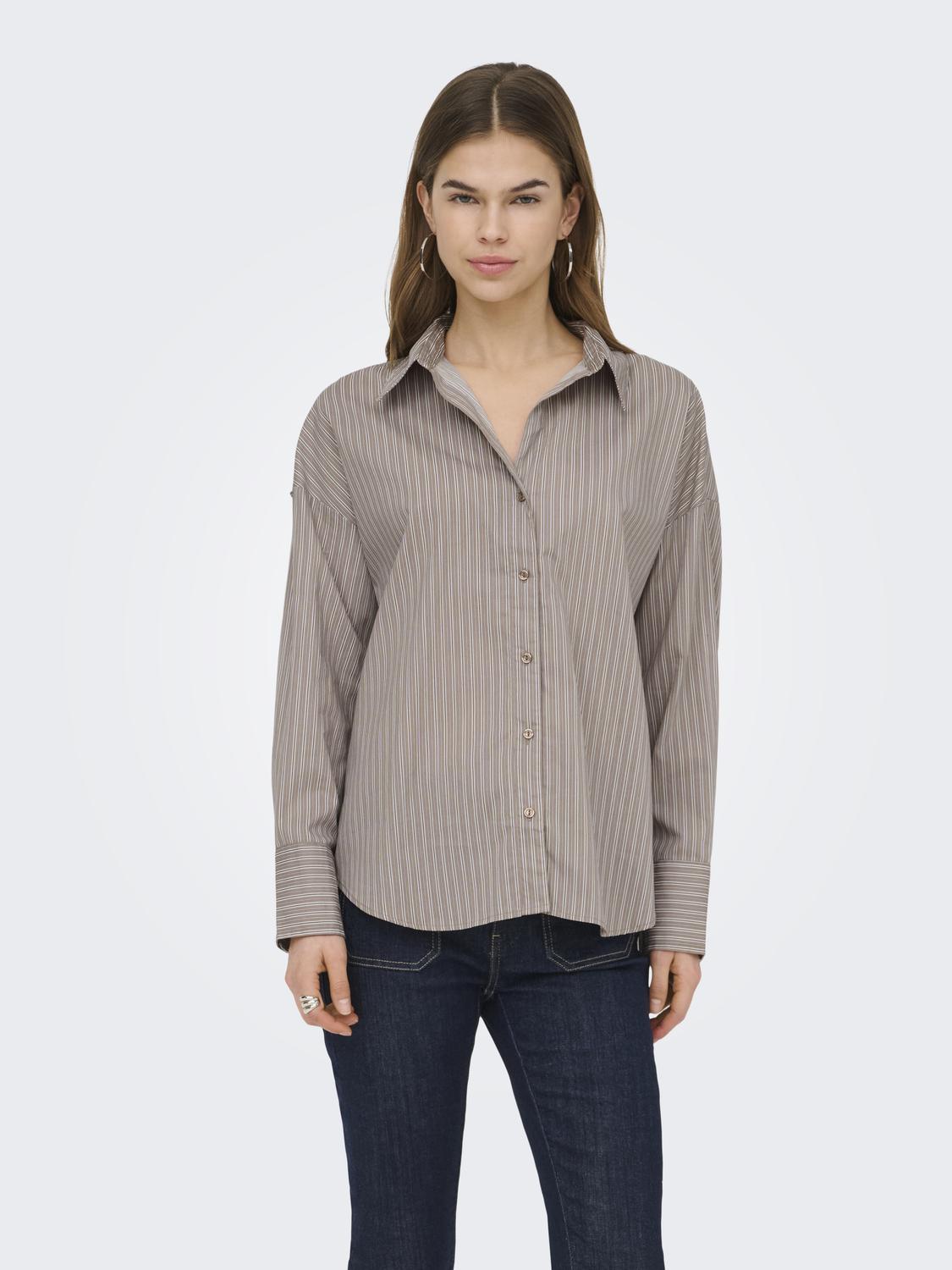 ONLOREGON NANO LS SHIRT WVN