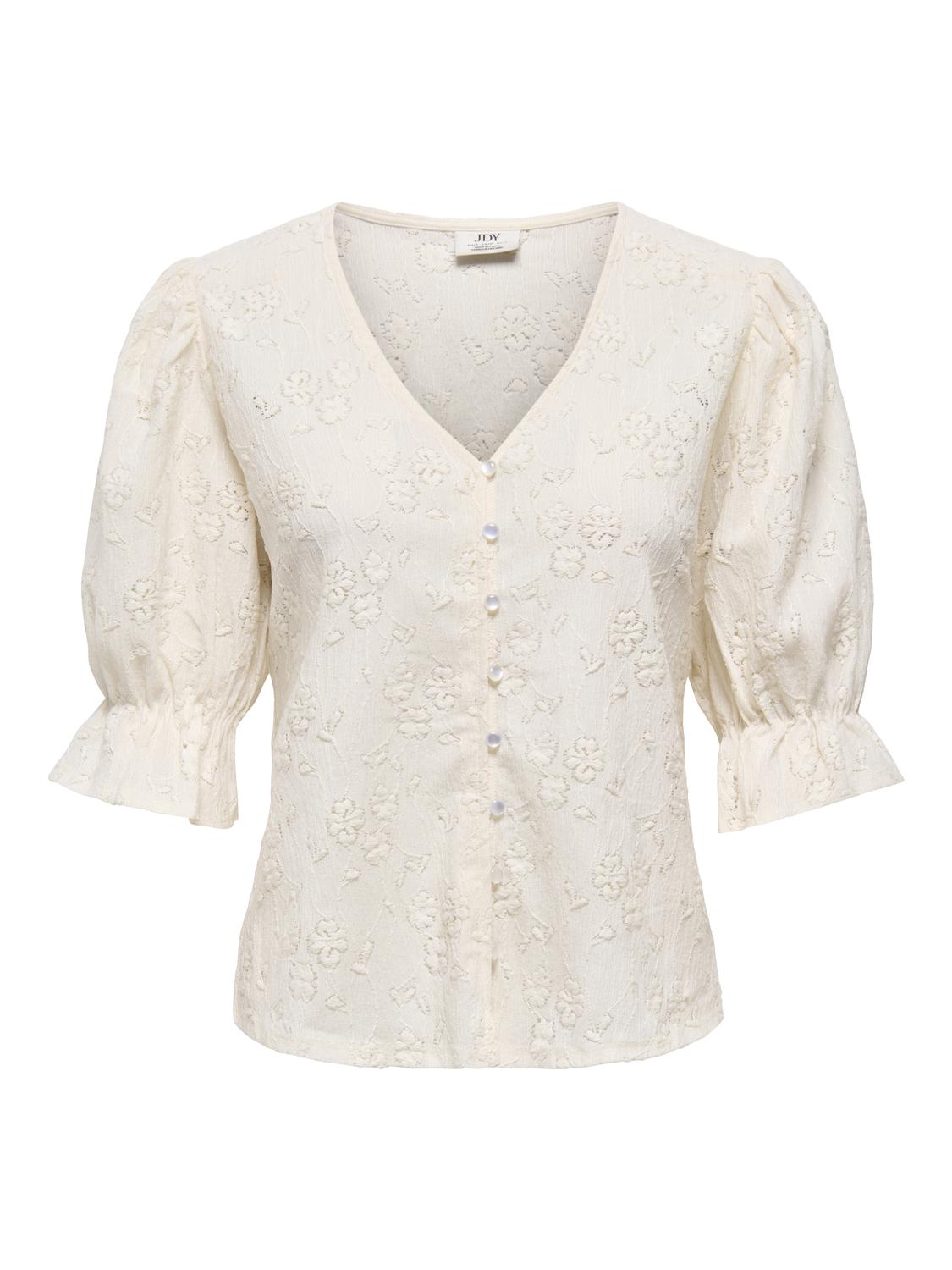JDYJAKOBE 2/4 LACE TOP JRS - 3