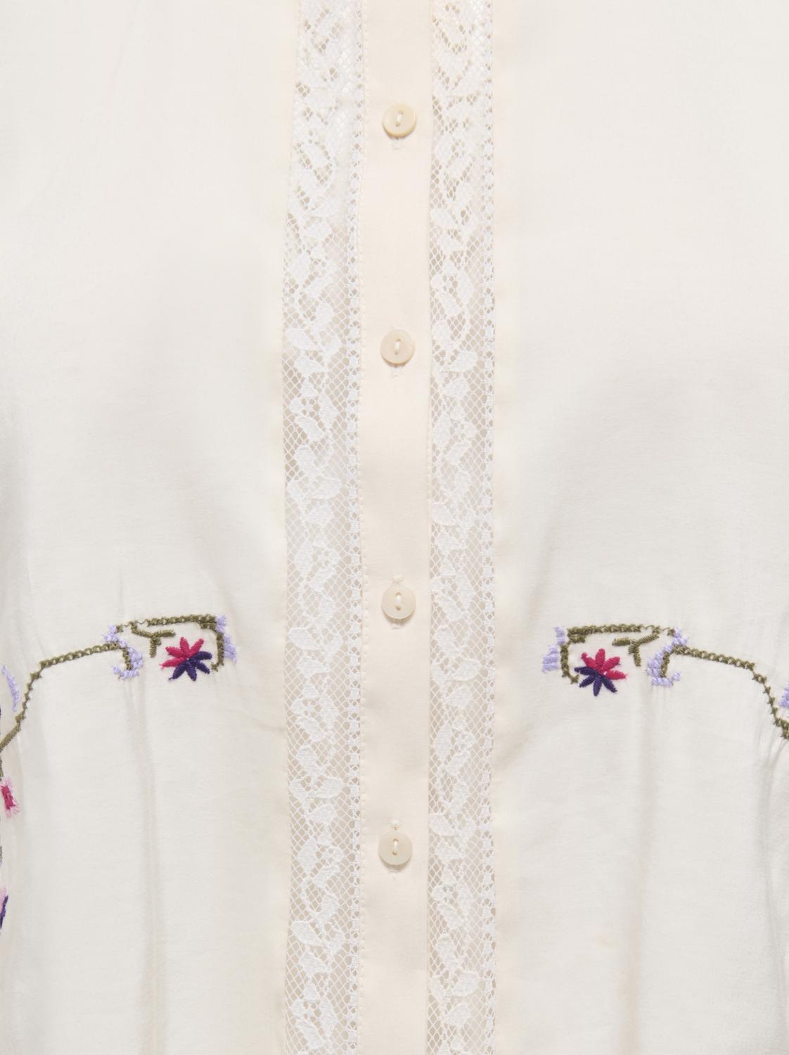 PGJASMIN S/S EMB SHIRT WVN - 2