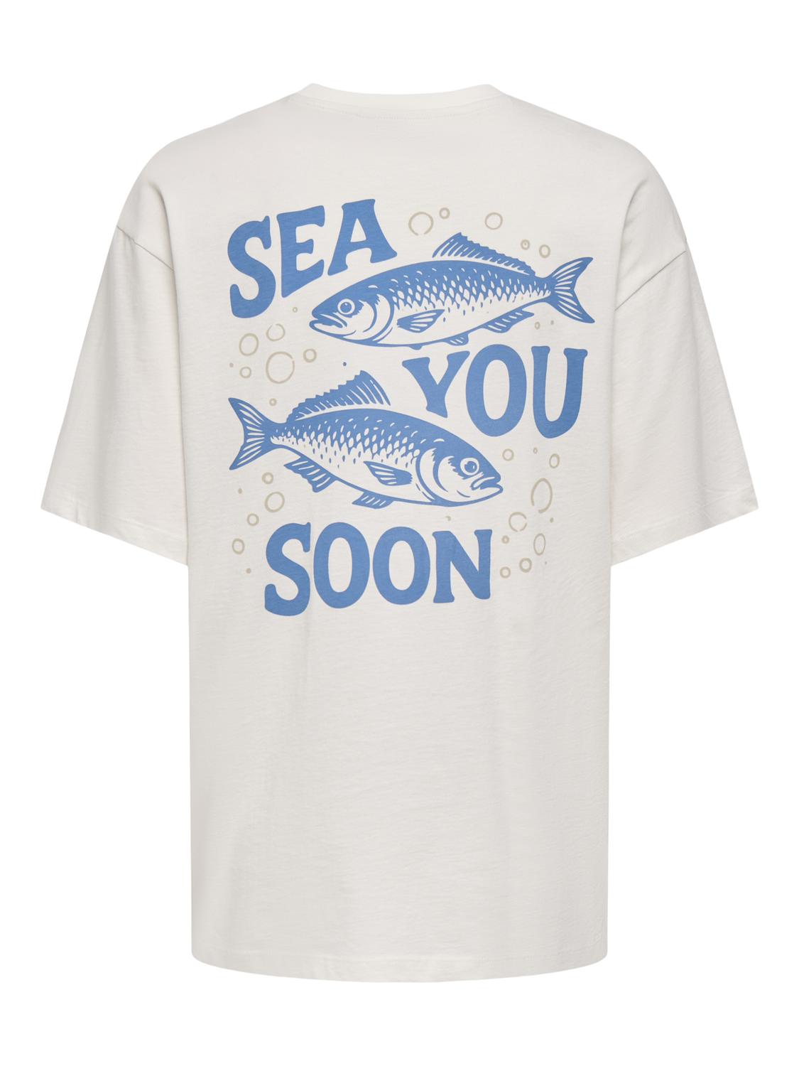 PGNEW PARRI S/S BACK PRINTED TEE JRS