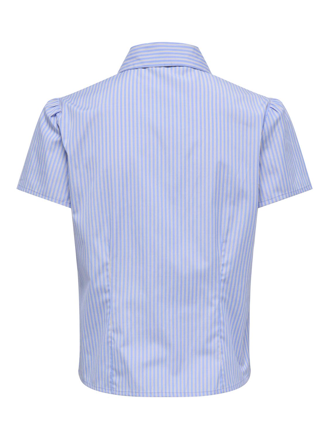 ONLELVAS ALVA S/S PLEAT SHIRT WVN EX - 3